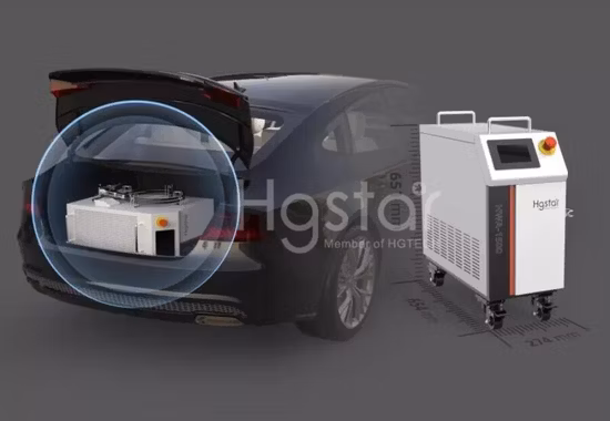 Machine portative de soudure par points de Laser de Fiber de refroidissement par Air de 1000W 1500W pour l'acier inoxydable, le fer, l'aluminium, le cuivre et le laiton