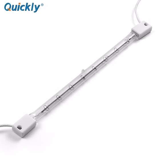 Éléments de remplacement de chauffage infrarouge halogène portables, lampes de polymérisation de peinture IR 220V 3000W pour l'industrie automobile