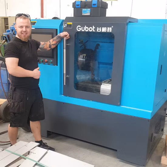 Tour CNC horizontal de réparation de roues en alliage d'aluminium, équipement de réparation de roues en alliage coupé au diamant en Chine