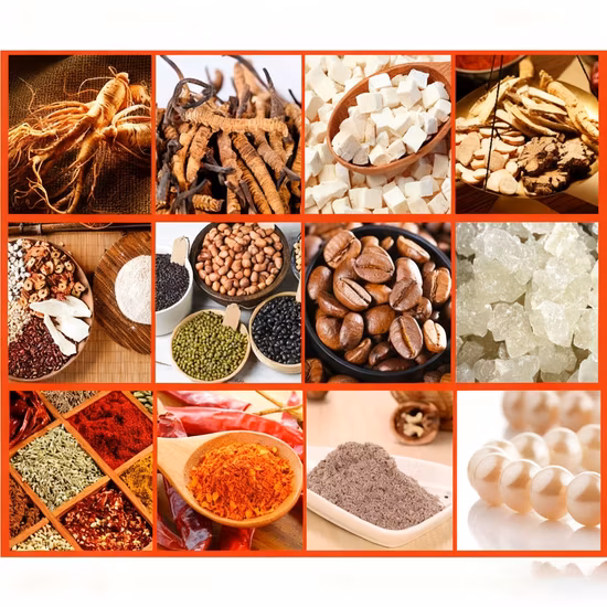 Sucre curcuma herbe thé feuille Fruits coquille poudre superfine faisant fraisage concassage meulage pulvérisateur broyeur Machine